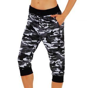 Camouflage Joggers Sweatpants with Pockets